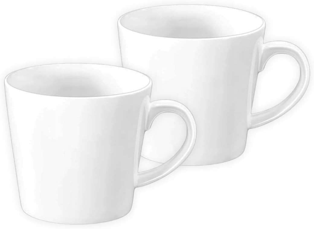 Wilmax England - Deutschland Geschirr-Set Wilmax Porzellan Tasse, 280 ml, 2er-Set Wilmax England - Deutschland Geschirr-Set Wilmax Porzellan Tasse, 280 ml, 2er-Set von Wilmax England - Deutschland