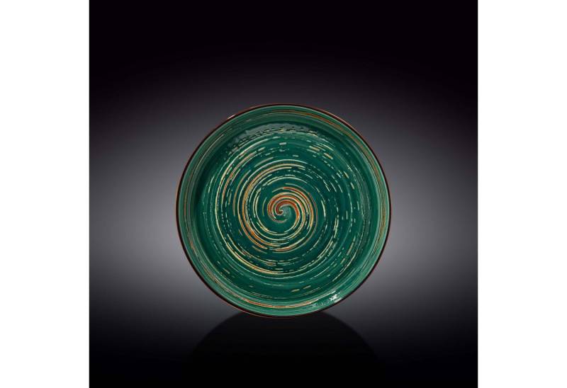 Wilmax England - Deutschland Geschirr-Set Wilmax Porzellan Teller 23 cm Rund Grün von Wilmax England - Deutschland