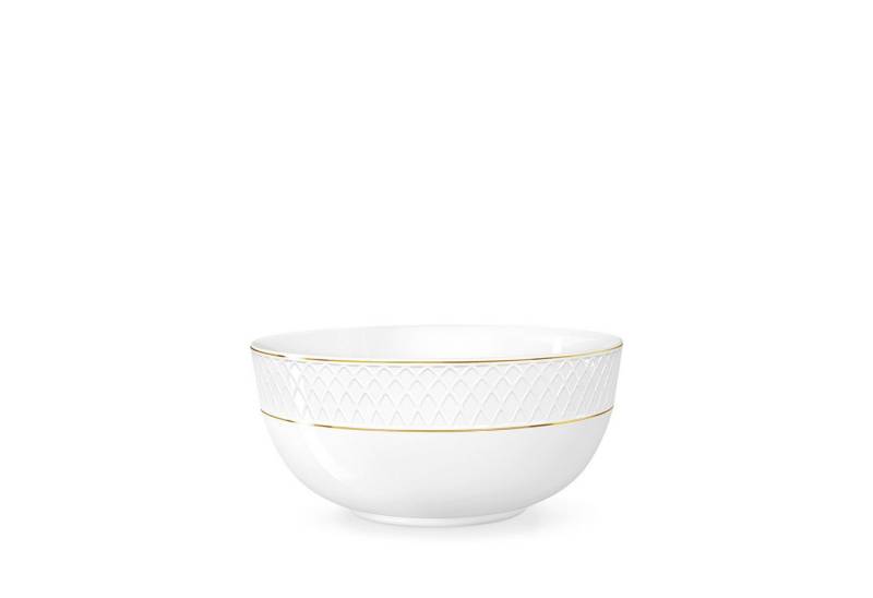 Wilmax England - Deutschland Geschirr-Set Wilmax Porzellanschale mit Goldrand, Weiß-Gold, 1850 ml, 20 cm von Wilmax England - Deutschland