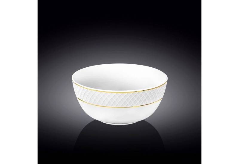 Wilmax England - Deutschland Geschirr-Set Wilmax Porzellanschüssel mit Goldrand, 18 cm, 1300 ml von Wilmax England - Deutschland