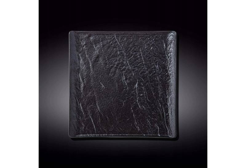 Wilmax England - Deutschland Geschirr-Set Wilmax Quadratische Platte SlateStone 27 cm Schwarz von Wilmax England - Deutschland