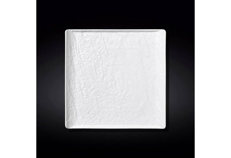Wilmax England - Deutschland Geschirr-Set Wilmax Quadratischer Teller, 27 x 27 cm, Weiß Matt von Wilmax England - Deutschland