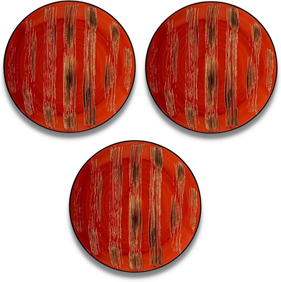 Wilmax England - Deutschland Geschirr-Set Wilmax Runde Platte 23 cm Hochwertiges Porzellan in Rot Wilmax England - Deutschland Geschirr-Set Wilmax Runde Platte 23 cm Hochwertiges Porzellan in Rot von Wilmax England - Deutschland