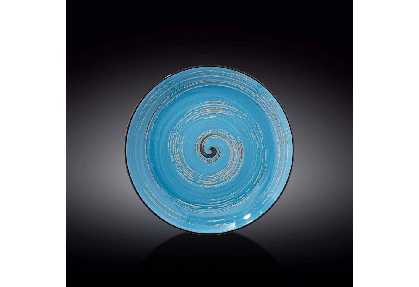 Wilmax England - Deutschland Geschirr-Set Wilmax Runder Teller Blau 25 cm Elegantes Design für Speisen Wilmax England - Deutschland Geschirr-Set Wilmax Runder Teller Blau 25 cm Elegantes Design für Speisen von Wilmax England - Deutschland