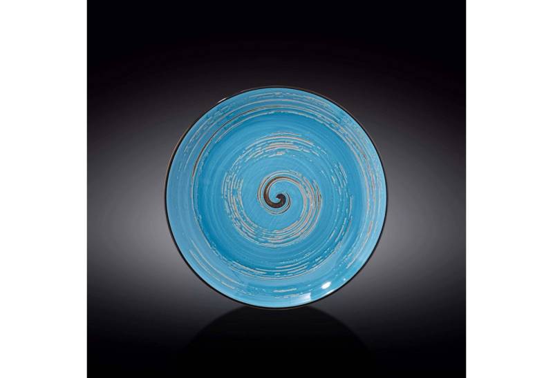 Wilmax England - Deutschland Geschirr-Set Wilmax Runder Teller Blau 25 cm Elegantes Design für Speisen Wilmax England - Deutschland Geschirr-Set Wilmax Runder Teller Blau 25 cm Elegantes Design für Speisen von Wilmax England - Deutschland