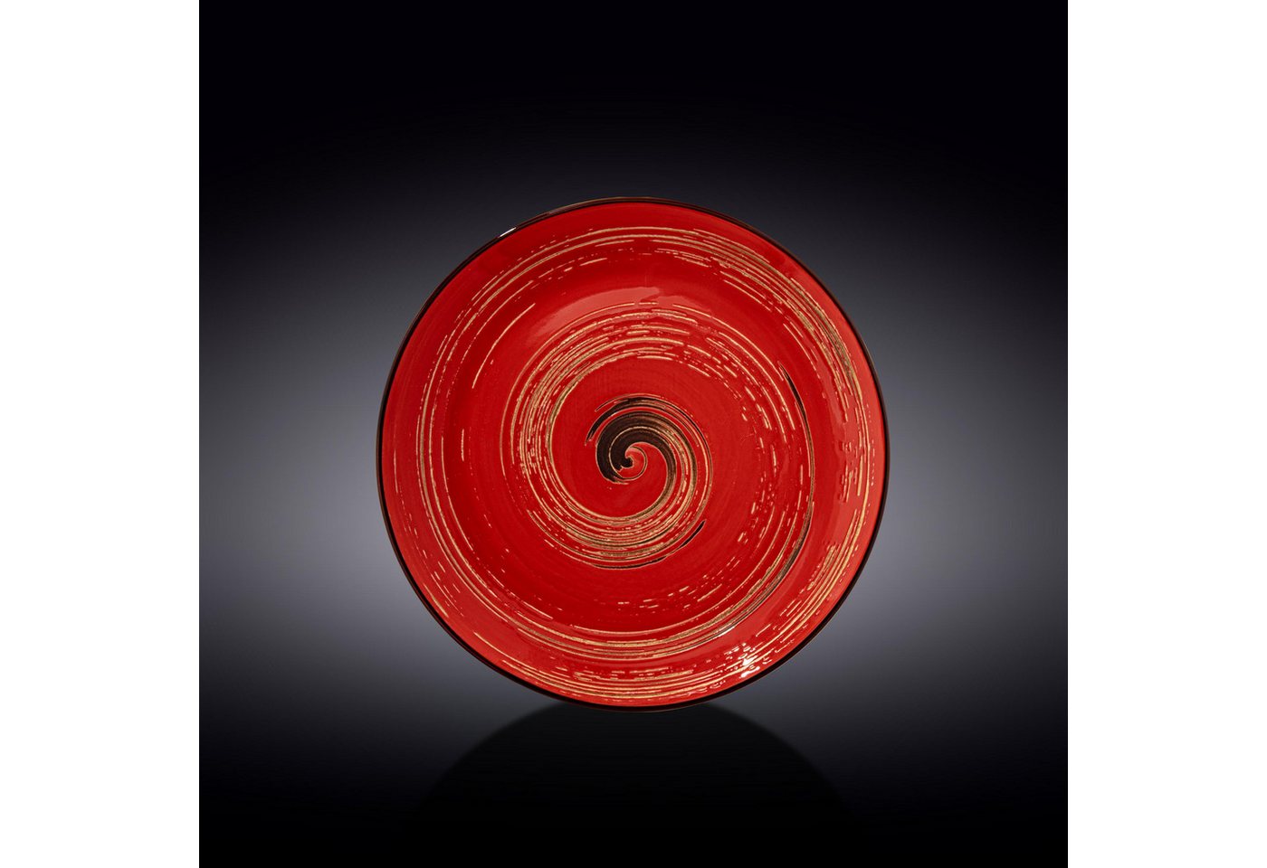 Wilmax England - Deutschland Geschirr-Set Wilmax SPIRAL Runder Teller 25 cm rot kratzfest Wilmax England - Deutschland Geschirr-Set Wilmax SPIRAL Runder Teller 25 cm rot kratzfest von Wilmax England - Deutschland