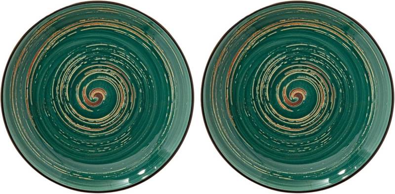 Wilmax England - Deutschland Geschirr-Set Wilmax Spiral Teller-Set 2-teilig 25 cm Porzellan von Wilmax England - Deutschland