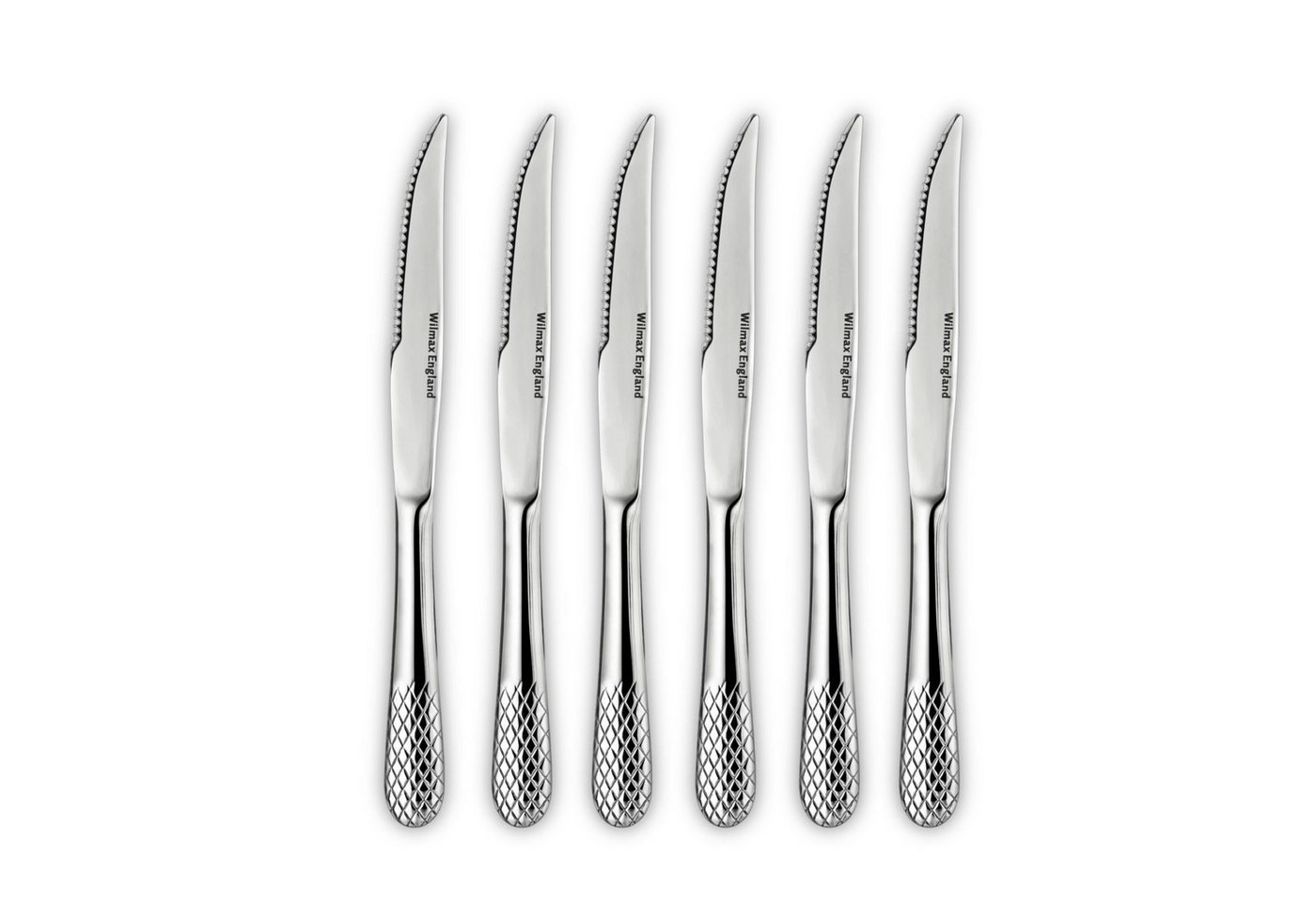 Wilmax England - Deutschland Geschirr-Set Wilmax Steakmesser Edelstahl Julia Kollektion 23.5 cm 6er Set Wilmax England - Deutschland Geschirr-Set Wilmax Steakmesser Edelstahl Julia Kollektion 23.5 cm 6er Set von Wilmax England - Deutschland