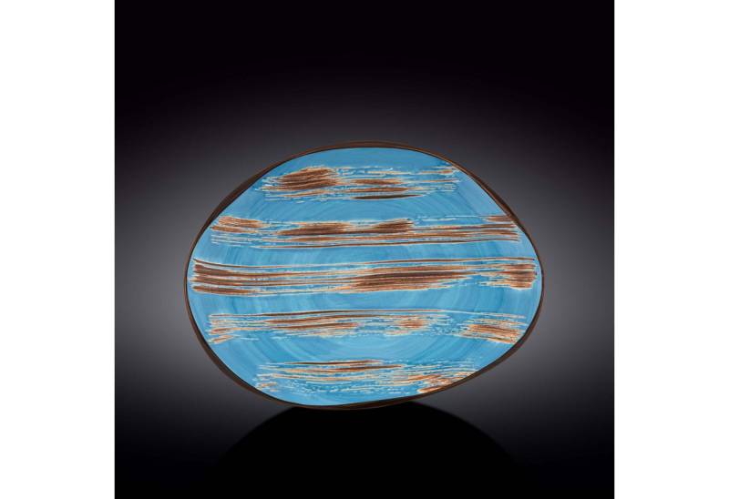 Wilmax England - Deutschland Geschirr-Set Wilmax Stone-Shape Teller Blau 33 x 24,5 cm Organische Form Wilmax England - Deutschland Geschirr-Set Wilmax Stone-Shape Teller Blau 33 x 24,5 cm Organische Form von Wilmax England - Deutschland