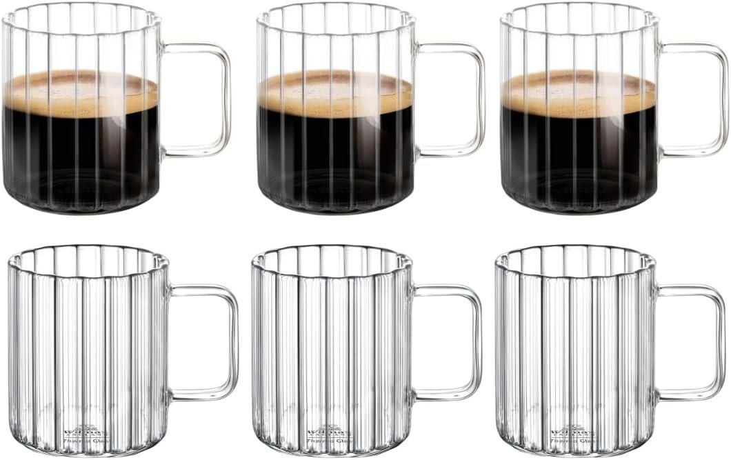 Wilmax England - Deutschland Geschirr-Set Wilmax Tasse mit Doppelwand, 200 ml, 6er Set Wilmax England - Deutschland Geschirr-Set Wilmax Tasse mit Doppelwand, 200 ml, 6er Set von Wilmax England - Deutschland
