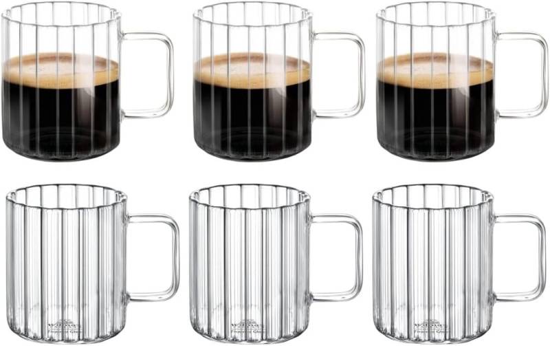 Wilmax England - Deutschland Geschirr-Set Wilmax Tasse mit Doppelwand, 200 ml, 6er Set von Wilmax England - Deutschland