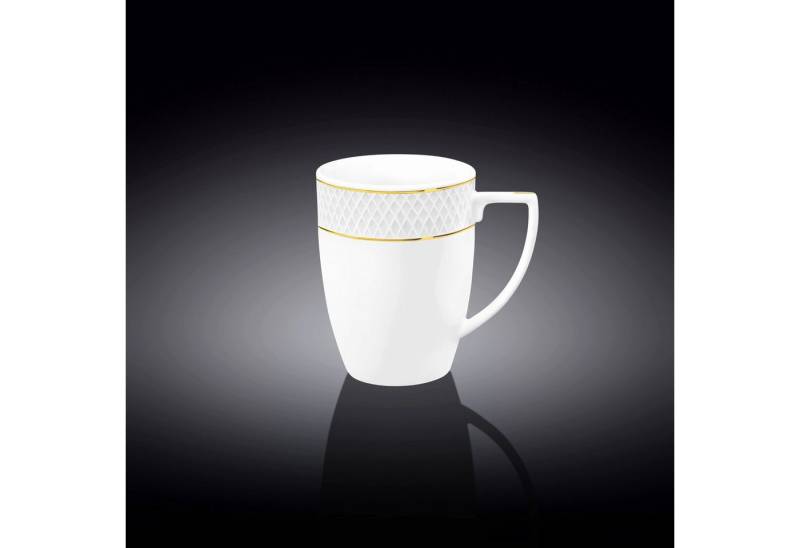 Wilmax England - Deutschland Geschirr-Set Wilmax Tasse mit Goldlinien, 450 ml, Einzelstück von Wilmax England - Deutschland
