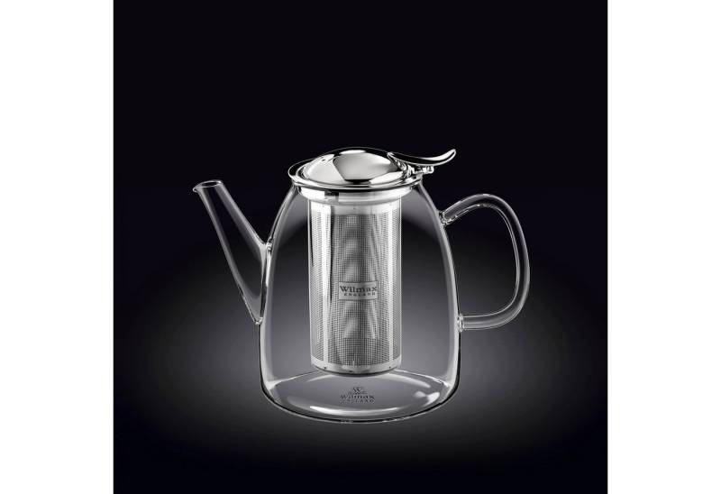 Wilmax England - Deutschland Geschirr-Set Wilmax Teekanne 950 ml Borosilikatglas mit Edelstahlfilter von Wilmax England - Deutschland