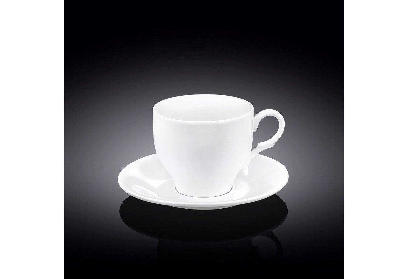 Wilmax England - Deutschland Geschirr-Set Wilmax Teetasse mit Untertasse, 220 ml, Porzellan Wilmax England - Deutschland Geschirr-Set Wilmax Teetasse mit Untertasse, 220 ml, Porzellan von Wilmax England - Deutschland