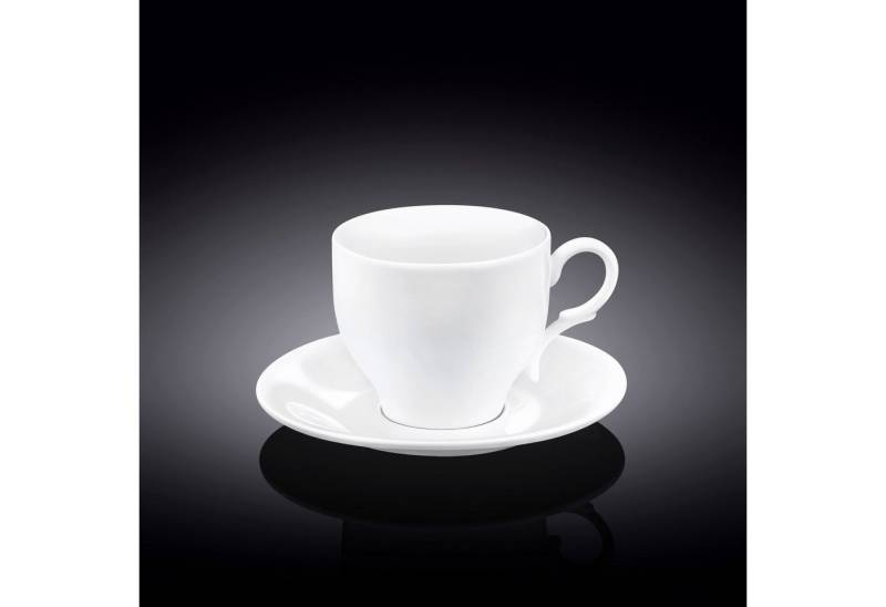 Wilmax England - Deutschland Geschirr-Set Wilmax Teetasse mit Untertasse, 220 ml, Porzellan von Wilmax England - Deutschland
