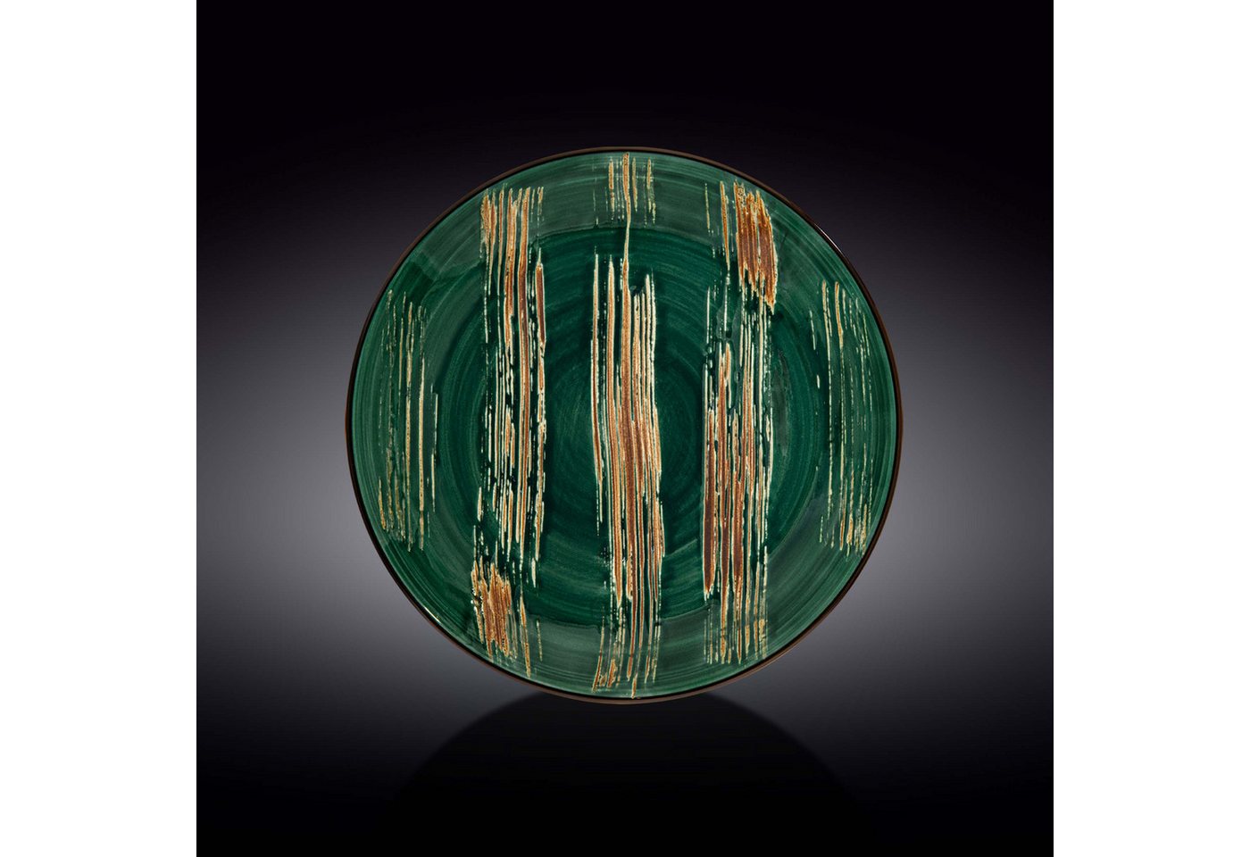 Wilmax England - Deutschland Geschirr-Set Wilmax Teller, 28 cm, Grün, Porzellan Wilmax England - Deutschland Geschirr-Set Wilmax Teller, 28 cm, Grün, Porzellan von Wilmax England - Deutschland