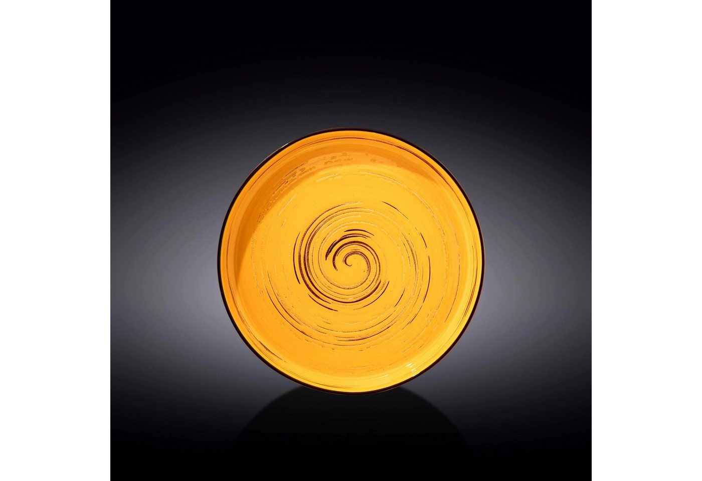Wilmax England - Deutschland Geschirr-Set Wilmax Teller 23 cm Runde Form mit hohem Rand Spiral Gelb Wilmax England - Deutschland Geschirr-Set Wilmax Teller 23 cm Runde Form mit hohem Rand Spiral Gelb von Wilmax England - Deutschland