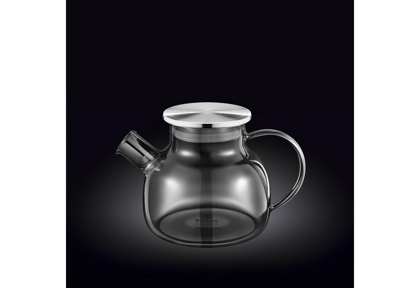 Wilmax England - Deutschland Geschirr-Set Wilmax Thermo Glas Teekanne 950 ml mit Edelstahl-Deckel Wilmax England - Deutschland Geschirr-Set Wilmax Thermo Glas Teekanne 950 ml mit Edelstahl-Deckel von Wilmax England - Deutschland