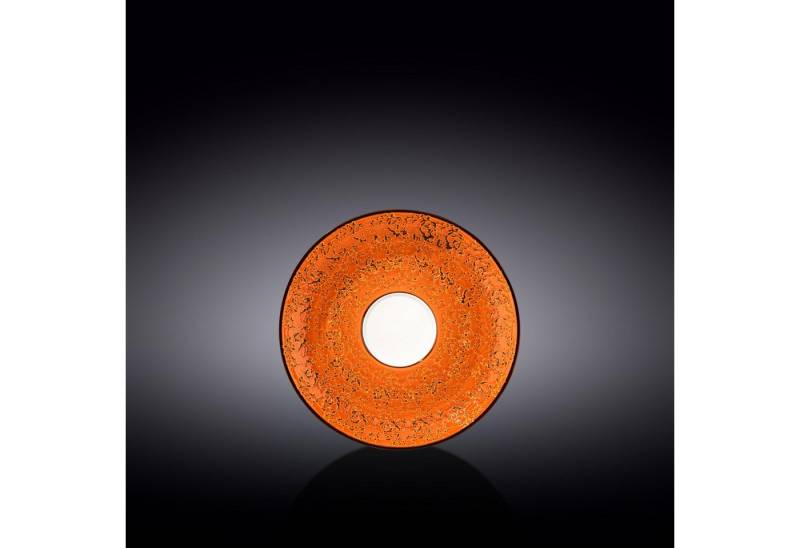 Wilmax England - Deutschland Geschirr-Set Wilmax Untertasse 15 cm orange Porzellan von Wilmax England - Deutschland