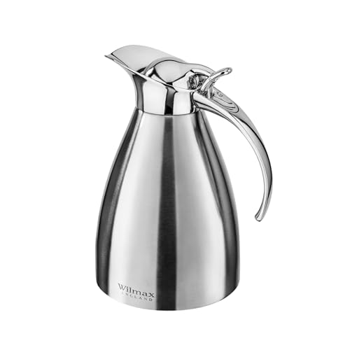 WILMAX | ISOLIERKANNE 1000 ML | Kaffeekanne Thermo | French Press | Thermoskanne Kaffee | Kaffeepresse | Kaffeebereiter | Kaffeekocher | Warmhaltekanne | Kaffekanne | Teekanne | WILMAX | ISOLIERKANNE 1000 ML | Kaffeekanne Thermo | French Press | Thermoskanne Kaffee | Kaffeepresse | Kaffeebereiter | Kaffeekocher | Warmhaltekanne | Kaffekanne | Teekanne | von Wilmax England