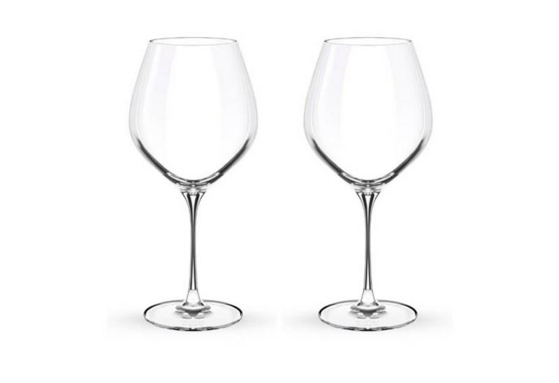 Wilmax England Gläser-Set, 800 ml Chardonnay Weinglas-Set – 2 elegante, bleifreie Kristallgläser von Wilmax England