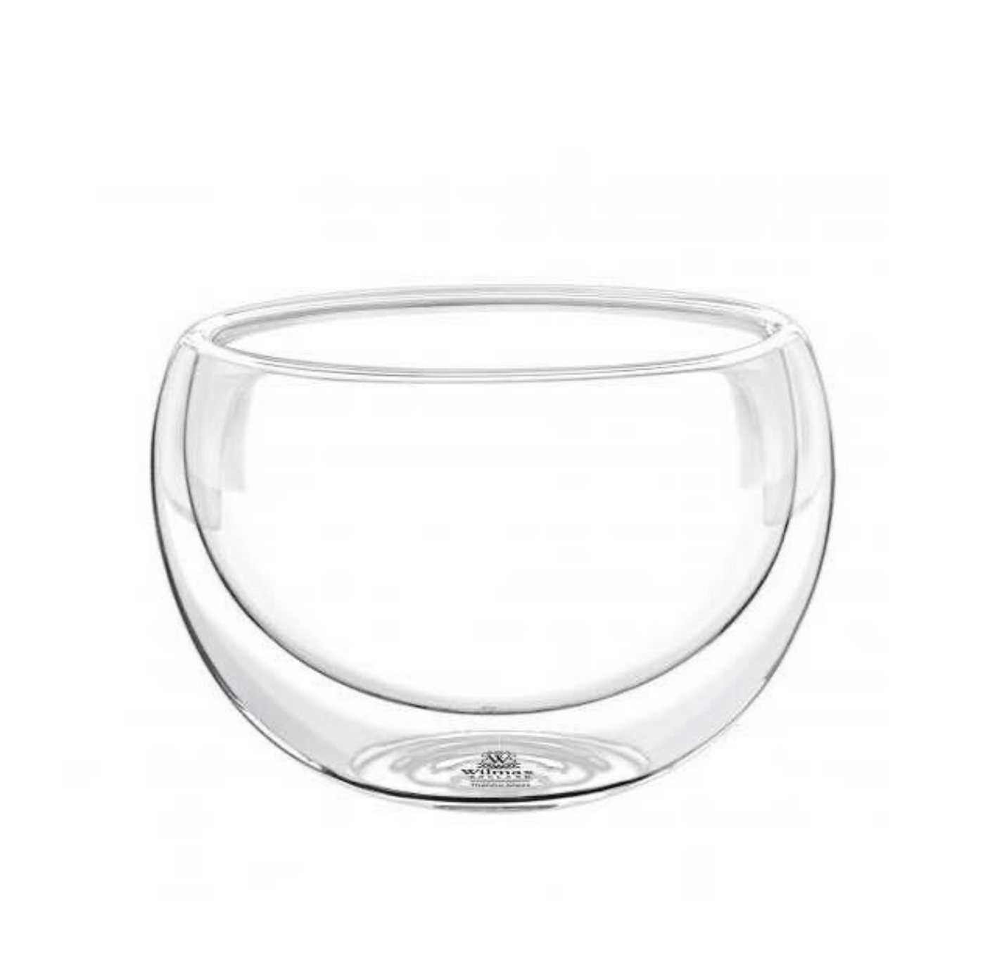 Wilmax England Thermoglas, 6 Stk. Doppelwandige Glasschale – Ideal für Kaffee oder Snack, 80 ml von Wilmax England
