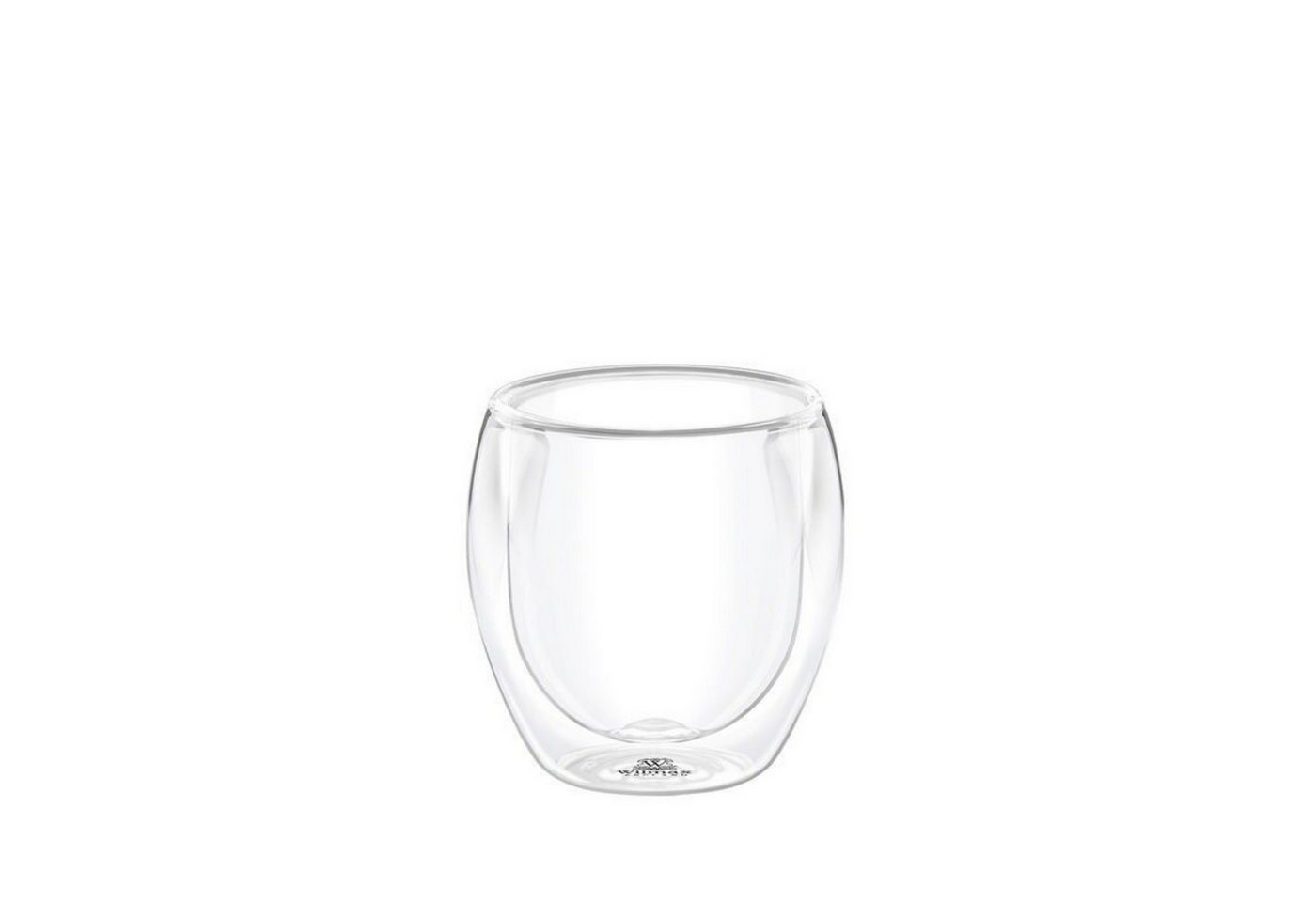 Wilmax England Thermoglas, 6 Stk. Doppelwandiges Glas - Ideal für Kaffee oder Tee, 250 ml von Wilmax England