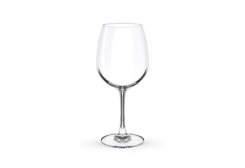 Wilmax England Gläser-Set, Elegante kristalline Weingläser, 6 Stück – Kristallglas, 600 ml von Wilmax England