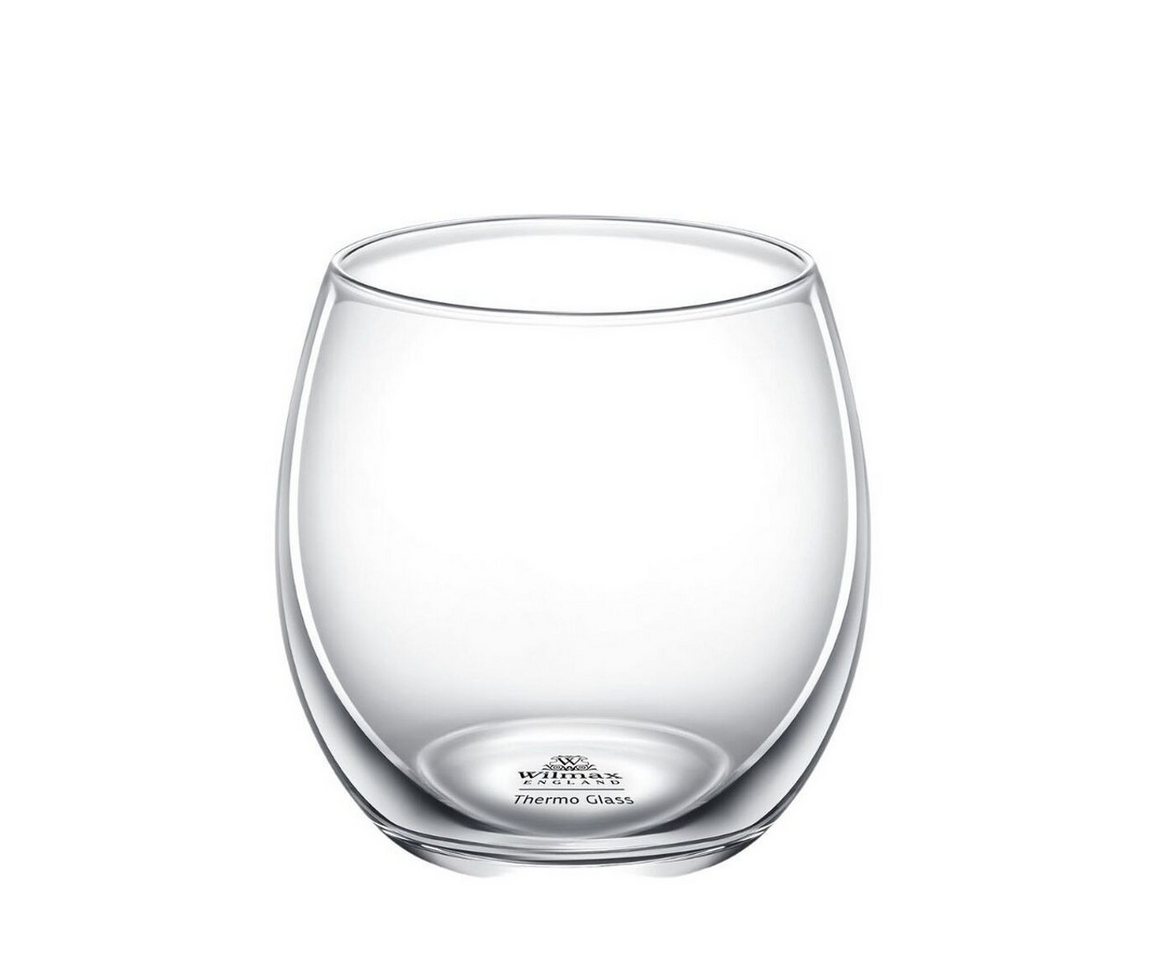 Wilmax England Thermoglas, Elegantes Thermoglas-Getränkeglas für Saft und Wasser 530 ml von Wilmax England