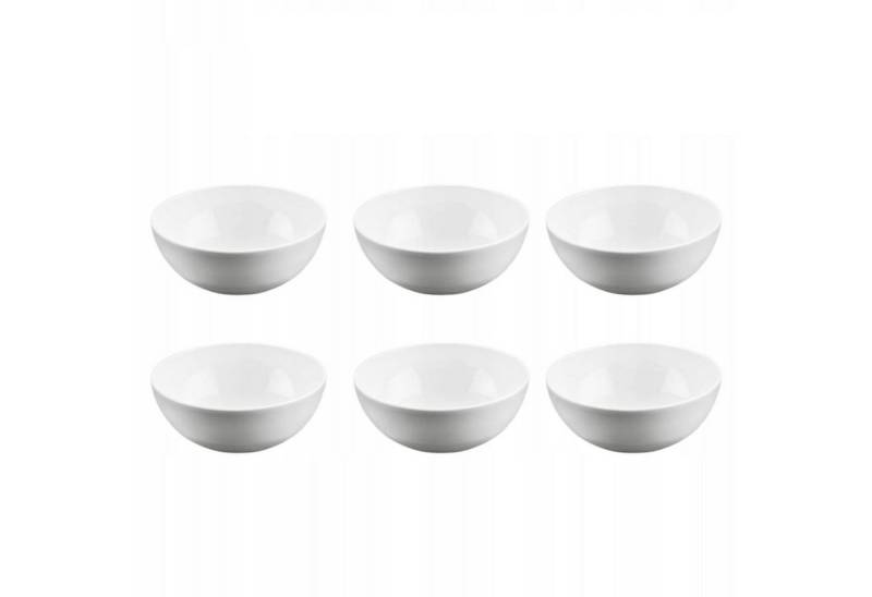 Wilmax England Geschirr-Set, Kleine runde Schale 14 cm - 6er Set, ideal für Snacks und Salate von Wilmax England
