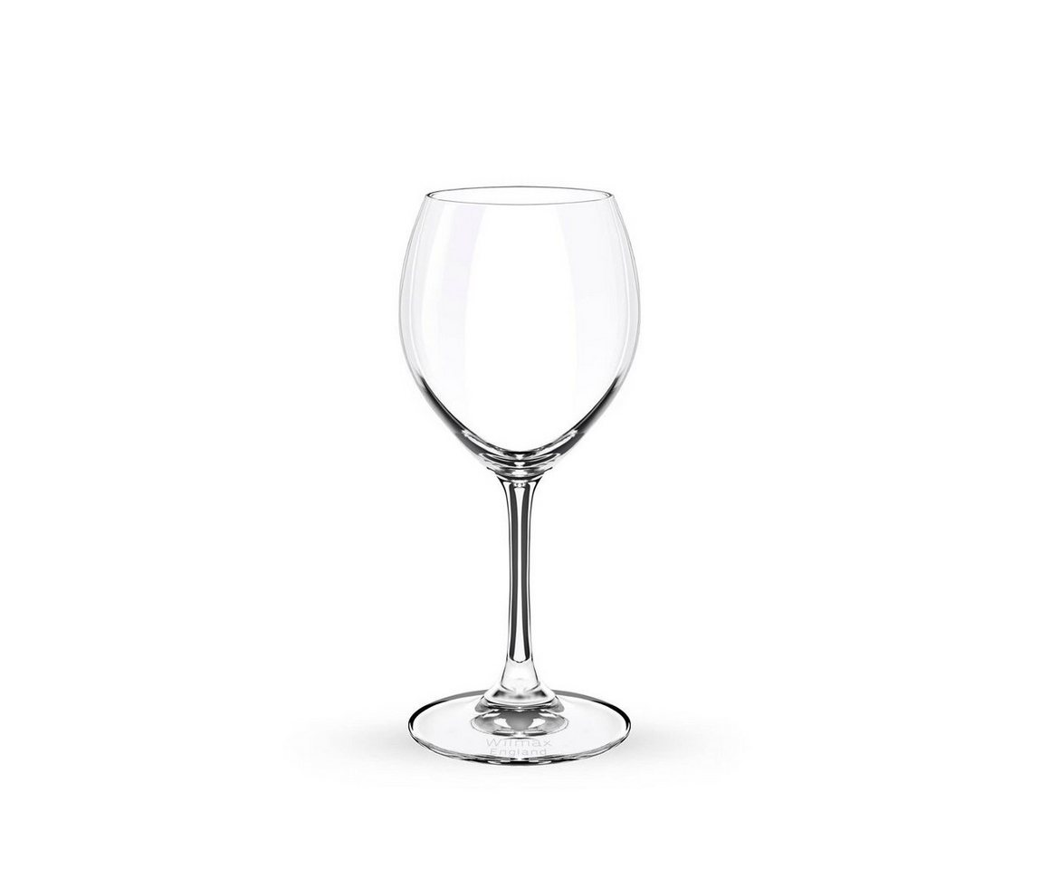 Wilmax England Gläser-Set, Set mit 6 kristallinen gläsern, 360 ml, Hochwertiges Kristall von Wilmax England