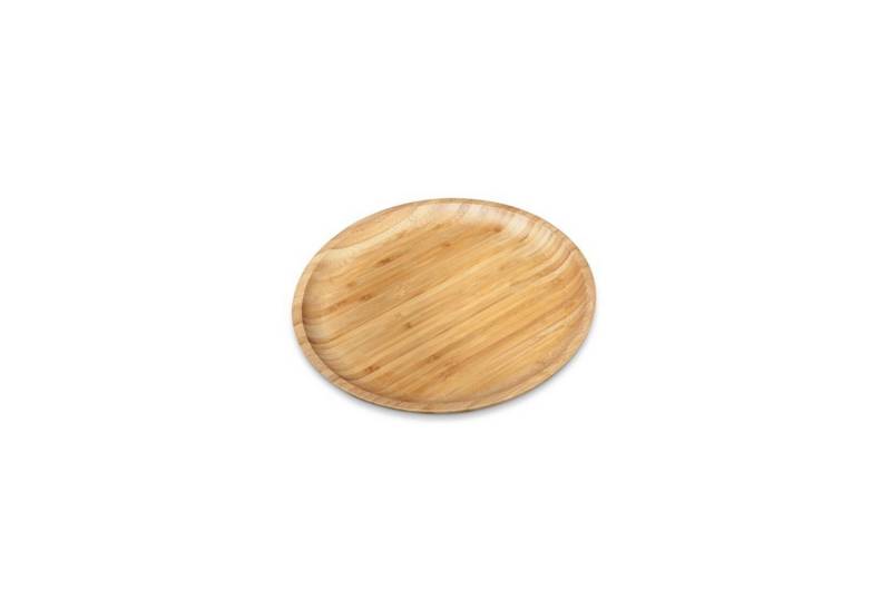 Wilmax England Tablett, Teller aus 100 % natürlichem Bambus 10 cm - WILMAX Bambuskollektion von Wilmax England