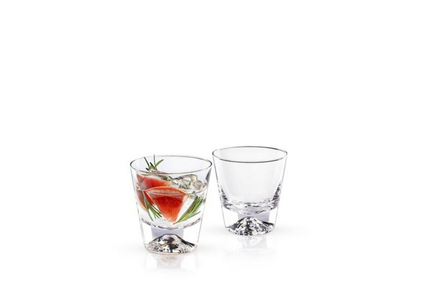 Wilmax England Whiskyglas, Whisky-Kristallbecher – 2 Stück, 250 ml, eleganter Kristallglas von Wilmax England