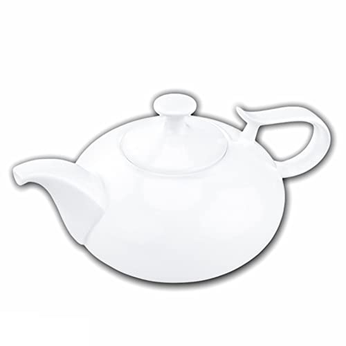 Wilmax | OLIVIA Teekanne | Porzellan-Teekanne | Für Kaffee | Für Tee | Kratzfest | Für die Spülmaschine | Für die Mikrowelle | Fassungsvermögen: 850 ml von Wilmax England