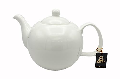 Wilmax WL-994045/A Porzellan Teekanne, Weiss, 2150mL Kapazität Wilmax WL-994045/A Porzellan Teekanne, Weiss, 2150mL Kapazität von Wilmax England