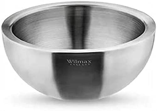 Wilmax WL-553004/A Doppelwandige Servierschale aus Edelstahl, 2000mL Kapazität von Wilmax England