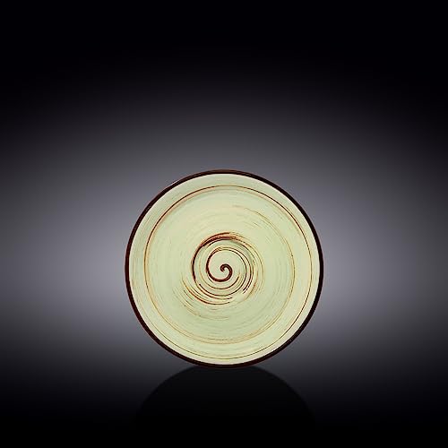 Wilmax WL-669136/B Porzellan Untertasse, Pistazie, 15cm Durchmesser von Wilmax England