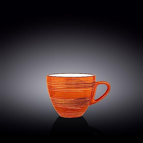 Wilmax WL-669336/A Porzellan Tasse, Orange, 300mL Kapazität von Wilmax England