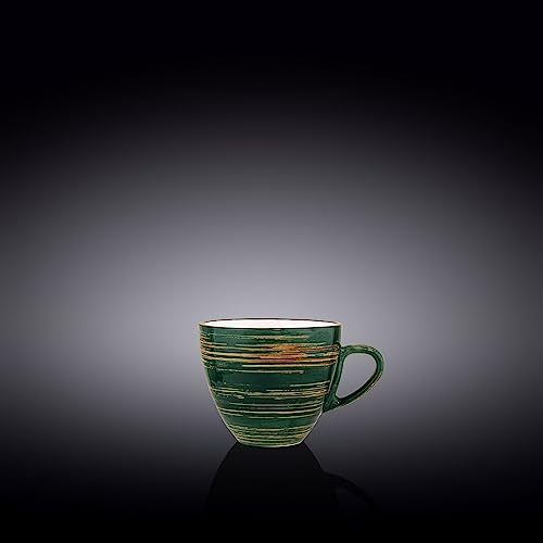 Wilmax WL-669534/A Porzellan Tasse, Grün, 110mL Kapazität Wilmax WL-669534/A Porzellan Tasse, Grün, 110mL Kapazität von Wilmax England
