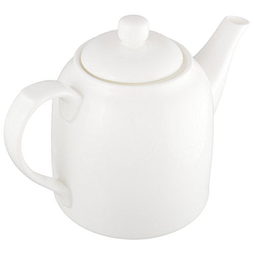 Wilmax WL-994007/1C Porzellan Teekanne, Weiss, 900mL Kapazität von Wilmax England