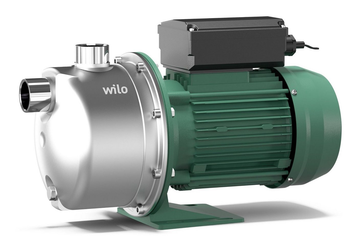 Wilo Wasserpumpe, Mehrstufige Kreiselpumpe Jet WJ Typ 202 mit Tragegriff, 230 V, 50 Hz von Wilo