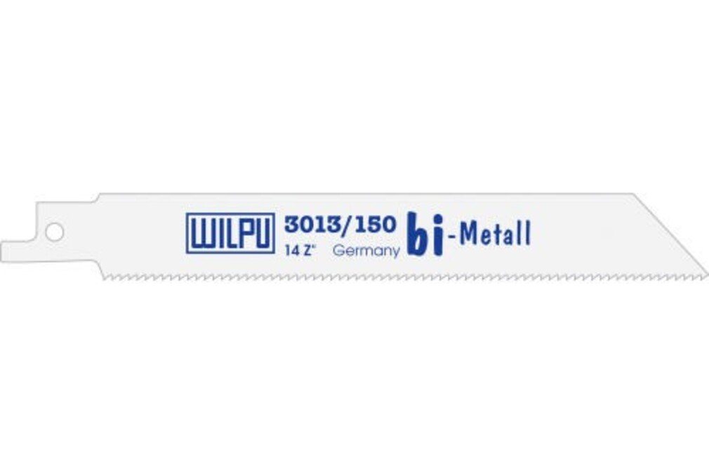 Wilpu Sägeblatt Wilpu 20 Säbelsägeblätter für Metall 150x19x0,9mm Z14 von Wilpu