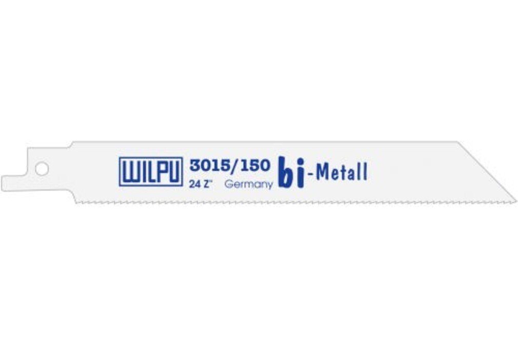 Wilpu Sägeblatt Wilpu 5 Säbelsägeblätter für Metall 150x19x0,9mm Z24 von Wilpu