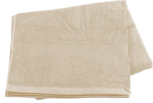 Wilson Gabor Sauna Tücher: Saunatuch aus Baumwoll-Frottee 220 x 90 cm, beige (Badetuch, Duschtuch, Wellness) von Wilson Gabor