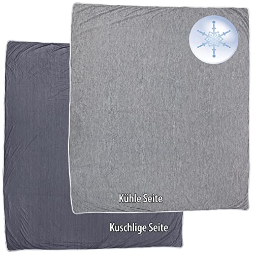 Wilson Gabor Bettdecke: 2in1-XXL-Mikrofaser-Decke mit kühler & kuschliger Seite, 200 x 220 cm (Wohndecke, Microfaserdecke, Matratzenauflage) von Wilson Gabor