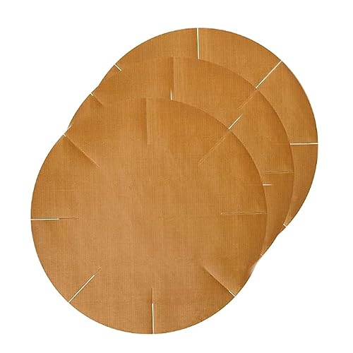 Backpapier Kastenform Wiederverwendbar Backpapier Backfolie Backpapier Springform hitzebeständig, antihaftbeschichtet, spülmaschinenfest Für Pizza, Ofen, Luftfritteuse, Bratpfanne, Grill 3 Stück von Wilsonzin