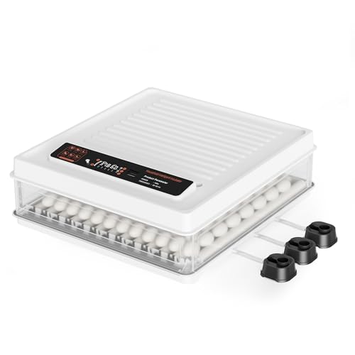 Fudajo Vollautomatischer Flächenbrüter für 128 Eier, Inkubator 110 W mit Wendesystem, Brutautomat mit Temperatursteuerung und Feuchtigskeitsregulierung, Brutkasten zum Eier ausbrüten Fudajo Vollautomatischer Flächenbrüter für 128 Eier, Inkubator 110 W mit Wendesystem, Brutautomat mit Temperatursteuerung und Feuchtigskeitsregulierung, Brutkasten zum Eier ausbrüten von Fudajo