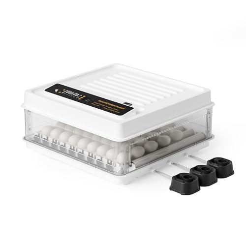 Fudajo Vollautomatischer Flächenbrüter für 64 Eier, Inkubator 110 W mit Wendesystem, Brutautomat mit Temperatursteuerung und Feuchtigskeitsregulierung, Brutkasten zum Eier ausbrüten Fudajo Vollautomatischer Flächenbrüter für 64 Eier, Inkubator 110 W mit Wendesystem, Brutautomat mit Temperatursteuerung und Feuchtigskeitsregulierung, Brutkasten zum Eier ausbrüten von Fudajo