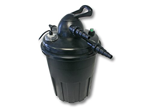 Jebao Bio-Druckteichfilter bis 15000 L mit UVC Teichklärer ECF-15000 Teich Filter Wasserklärer von Wiltec