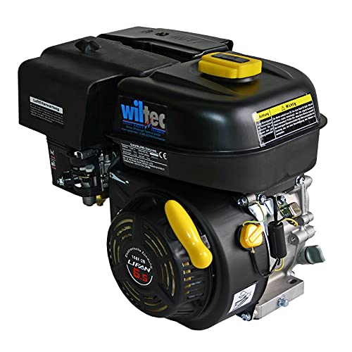 LIFAN 168 Benzinmotor 4,8kW (6,5PS) 20mm 196ccm mit Handstarter Kartmotor von Wiltec